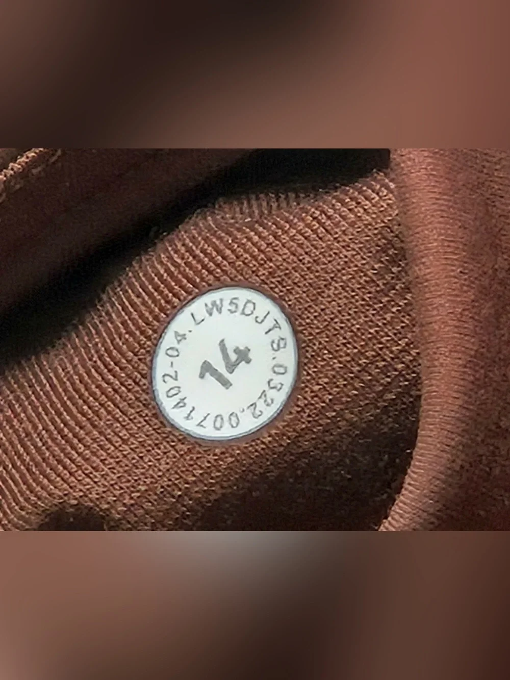 Lululemon InStill High-Rise 24” Tights in Ancient Copper Size 14 NWOT